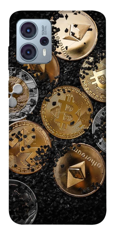 Чехол на Motorola Moto G23 Many coins v2 фото 1 из 1