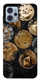 Чохол на Motorola Moto G23 Many coins v2 фото 1 Чохол на Motorola Moto G23 Many coins v2 фото 1 з 1