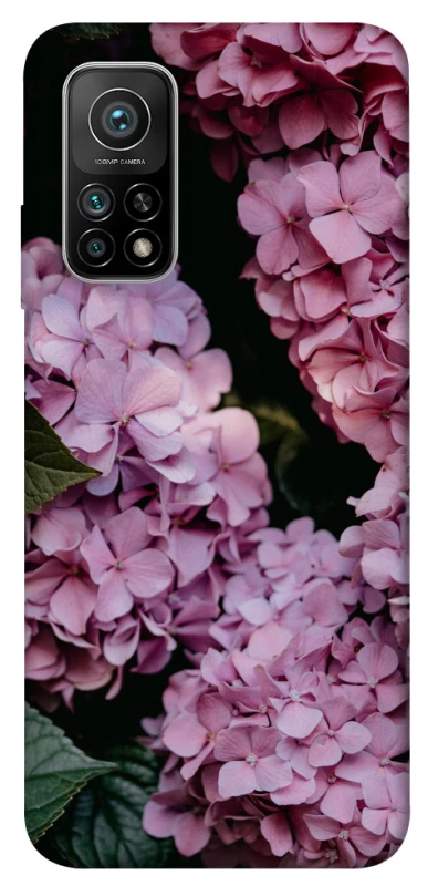 Чохол на Xiaomi Mi 10T Рожеві гартензії фото 1 з 1