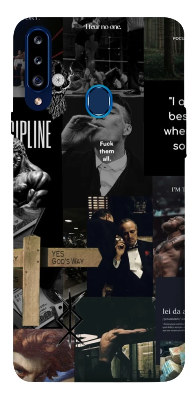 Чохол на Samsung Galaxy A20s Men's style v2 фото 1 з 1