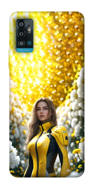 Чохол на ZTE Blade A71 Cyber space girl ver.2 фото 1 з 1
