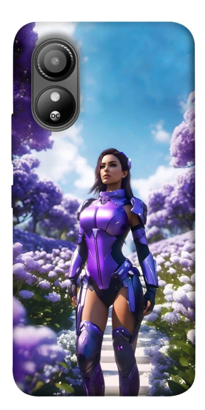 Чохол на ZTE Blade L220 Cyber space girl ver.4 фото 1 з 1