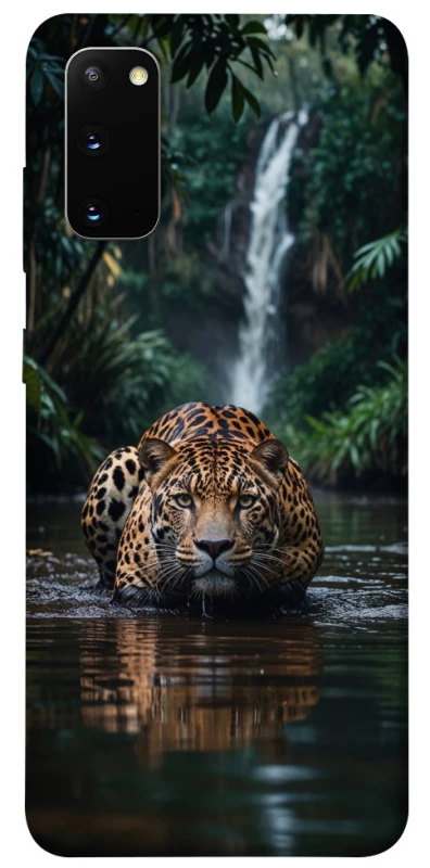 Чохол на Samsung Galaxy S20 Leopard in water фото 1 з 1