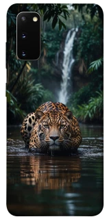 Чехол на Samsung Galaxy S20 Leopard in water фото 1 из 1