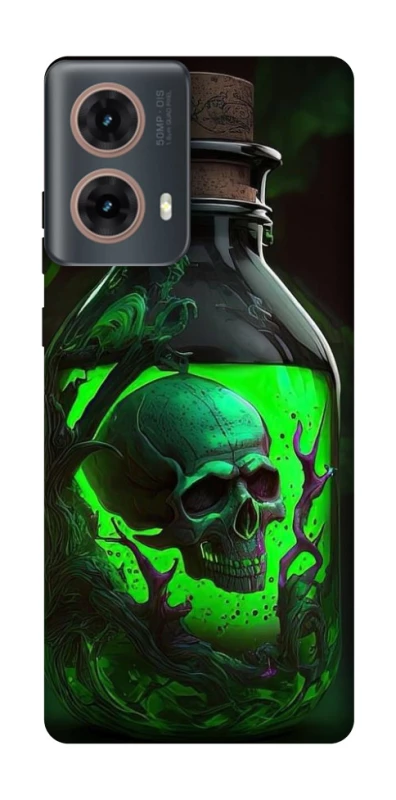 Чохол на Motorola Moto G85 Skull bottle фото 1 з 1