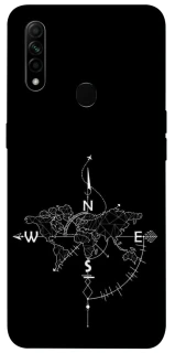 Чехол на Oppo A31 Travel Map фото 1 из 1