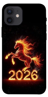 Чехол на Apple iPhone 12 (6.1") Red Fire Horse ver.1 фото 1 из 1