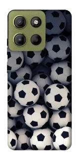 Чехол на Motorola Moto G15 4G Футбольные мячи фото 1 из 1