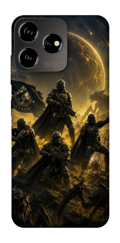 Чохол на ZTE Blade V50 Design 4G HELLDIVERS ver.2 фото 1 з 1