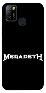 Чохол на Infinix Hot 10 Lite Megadeth logo фото 1 Чохол на Infinix Hot 10 Lite Megadeth logo фото 1 з 1