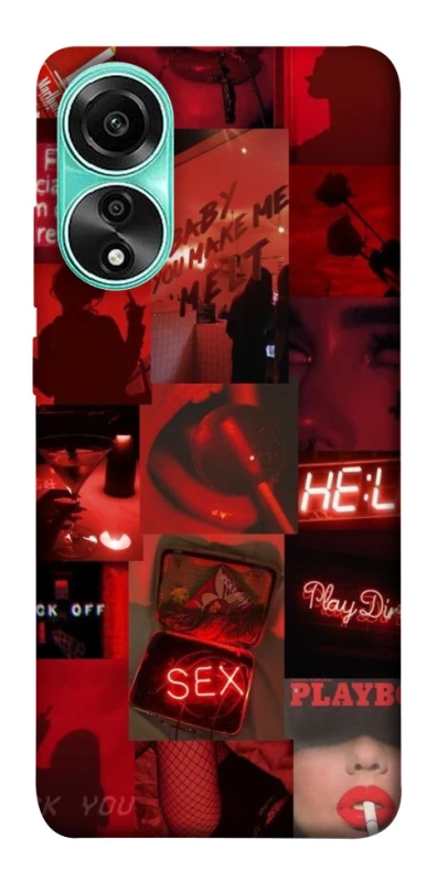 Чехол на Oppo A78 4G Love collage ver.3 фото 1 из 1