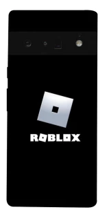 Чехол на Google Pixel 6 Pro Roblox logo black фото 1 из 1