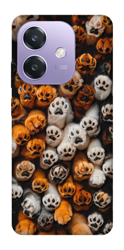 Чехол на Oppo A3 4G Сat paws фото 1 из 1