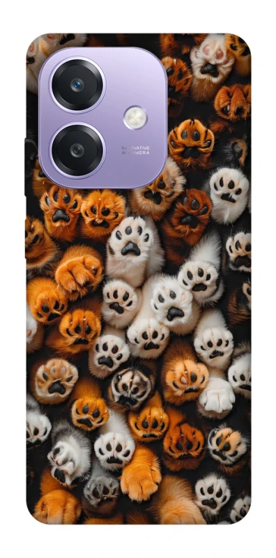 Чехол на Oppo A40m Сat paws фото 1 из 1