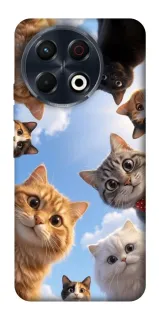 Чехол на TECNO Spark 30 Pro (KL7) Cats фото 1 из 1