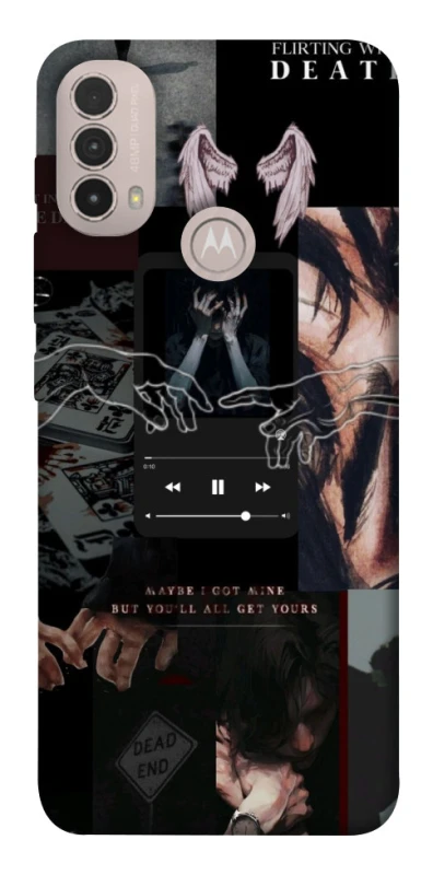 Чохол на Motorola Moto E40 Flirt collage фото 1 з 1