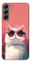 Чехол на Samsung Galaxy S22+ Сat with glasses фото 1 из 1