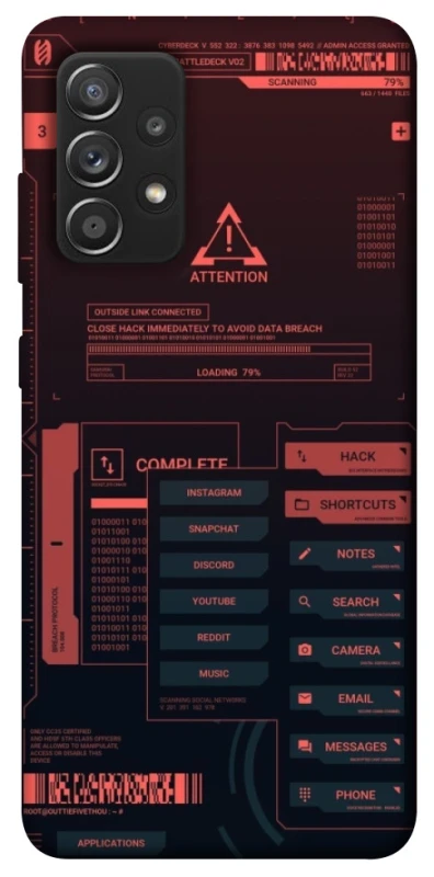 Чохол на Samsung Galaxy A52 4G / A52 5G Attention фото 1 з 1