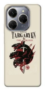 Чехол на TECNO Spark 20 Pro House of the Dragon ver.4 фото 1 из 1