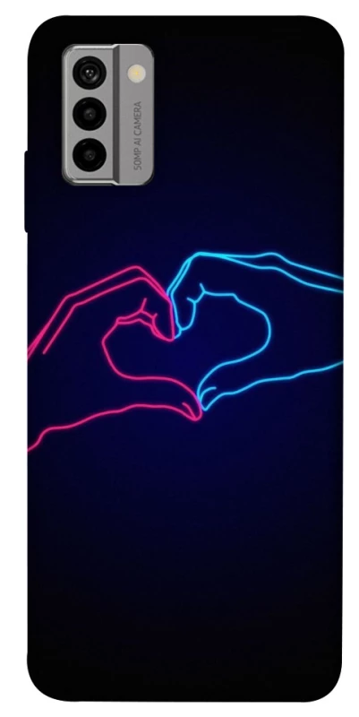 Чехол на Nokia G22 Neon love фото 1 из 1