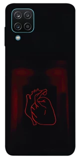 Чехол на Samsung Galaxy M12 Красное сердце фото 1 из 1