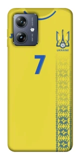 Чохол на Motorola Moto G54 UA-Football ver.3 фото 1 з 1