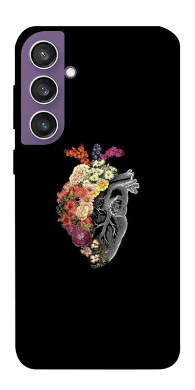 Чохол на Samsung Galaxy S23 FE Heart with flowers фото 1 з 1