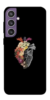 Чохол на Samsung Galaxy S23 FE Heart with flowers фото 1 з 1