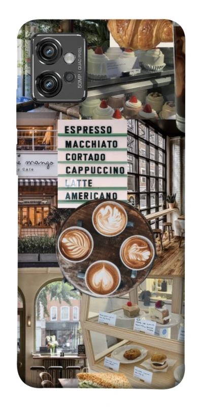 Чохол на Motorola Moto G32 Coffee collage ver.5 фото 1 з 1
