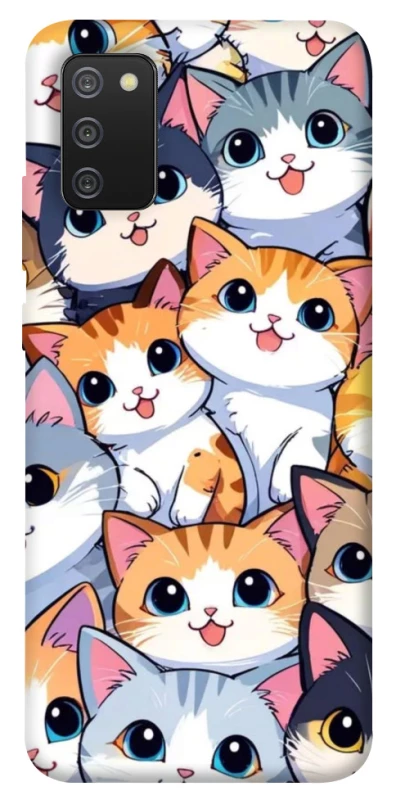 Чохол на Samsung Galaxy A02s Cute Cat v2 фото 1 з 1