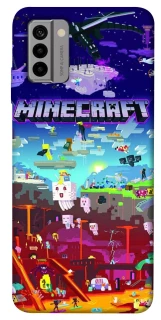 Чохол на Nokia G22 Minecraft world фото 1 з 1