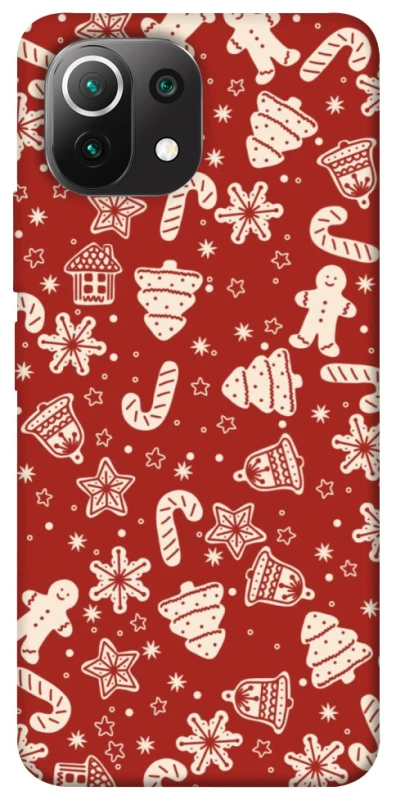 Чохол на Xiaomi Mi 11 Lite Новорічний v3 фото 1 з 1