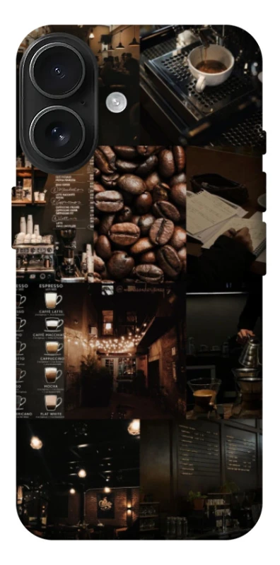 Чехол на Apple iPhone 17 (6.3") Coffee collage ver.1 фото 1 из 1