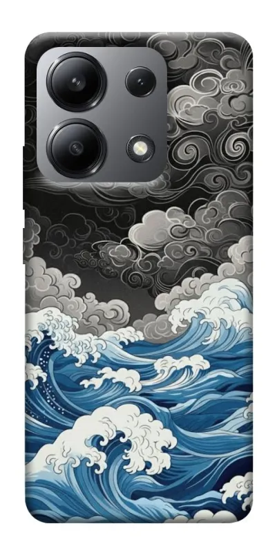 Чехол на Xiaomi Redmi Note 13 4G Japan wave фото 1 из 1