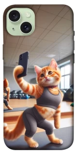 Чехол на Apple iPhone 15 Plus (6.7") Кошечка фото 1 из 1