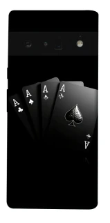 Чехол на Google Pixel 6 Pro Black Cards фото 1 из 1