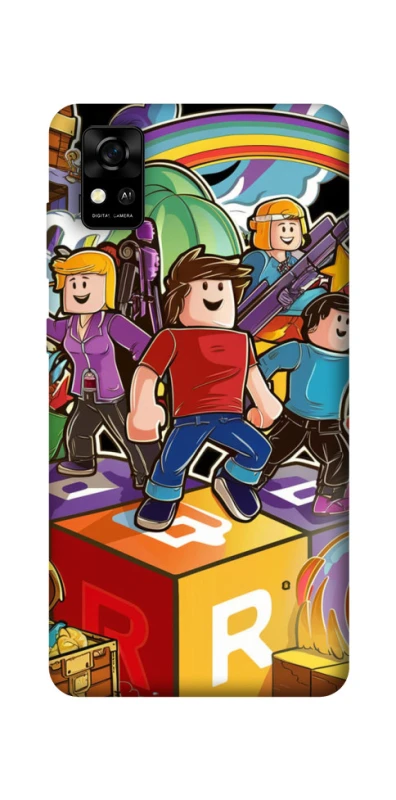 Чохол на ZTE Blade A31 Roblox family фото 1 з 1