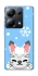 Чохол на Xiaomi Poco M6 Pro 4G Adopt Me Snow Kitty Smile фото 1 з 1