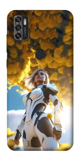 Чехол на ZTE Blade A7s (2020) Cyber space girl ver.3 фото 1 из 1