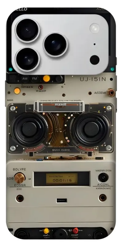 Чехол на Apple iPhone 18 Pro Max Audio panel фото 1 из 1