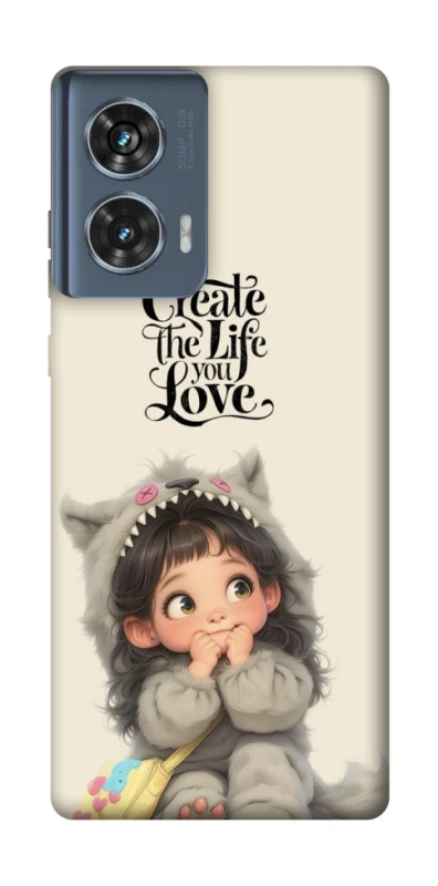 Чохол на Motorola Edge 50 Create the life you love фото 1 з 1