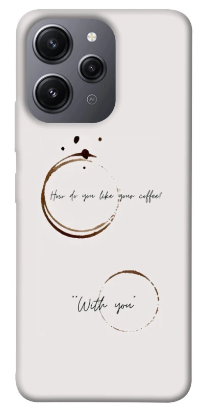 Чохол на Xiaomi Redmi 12 Coffee with you фото 1 з 1