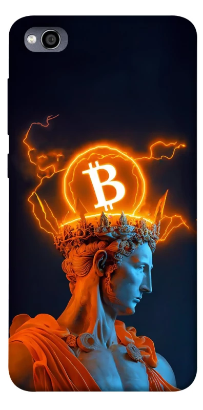 Чехол на Xiaomi Redmi 4a Bitcoin God фото 1 из 1