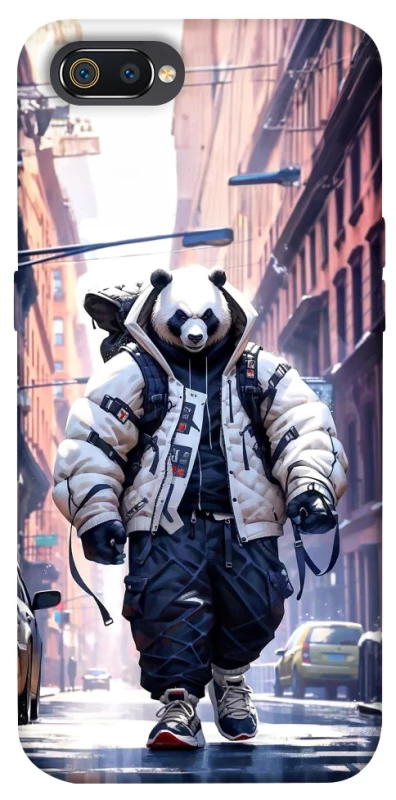 Чохол на Realme C2 Панда кур'єр фото 1 з 1