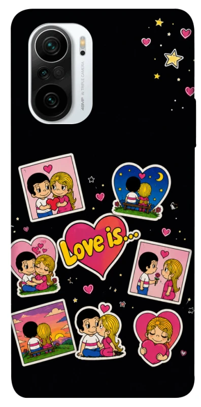 Чохол на Xiaomi Redmi K40 / K40 Pro / K40 Pro+ / Poco F3 Love is фото 1 з 1