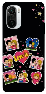 Чохол на Xiaomi Redmi K40 / K40 Pro / K40 Pro+ / Poco F3 Love is фото 1 з 1