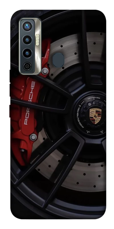 Чехол на TECNO Camon 17 Wheal porsche фото 1 из 1