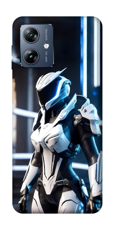 Чехол на Motorola Moto G54 Power Cyber space girl ver.6 фото 1 из 1