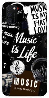 Чохол на Samsung Galaxy M21 Music is Life фото 1 з 1
