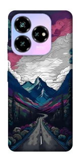 Чохол на ZTE Nubia V60 Desing Намальовані гори фото 1 з 1